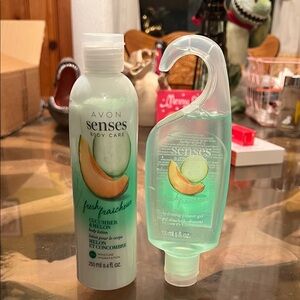 Avon Senses Cucumber Melon Body Care Duo